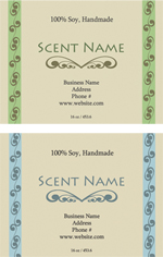 Quick Candle Label #2 <BR><B>USUALLY SHIPS WITHIN 24-48 HRS</B>
