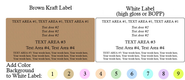 Rectangle Customized Label<BR>Design Style #27<BR><B>USUALLY SHIPS WITHIN 24-48 HRS</b>