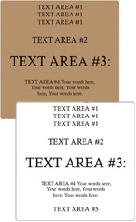 Square Customized Label<BR>Design Style #23<BR><B>USUALLY SHIPS WITHIN 24-48 HRS</b>