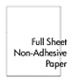 Non-Adhesive Natural Ivory Paper & Cardstock