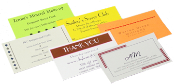 Business Card Sheets for Inkjet or Laser Printers