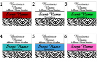 Quick Candle Label - Rectangle Design 652<BR><B>USUALLY SHIPS WITHIN 24-48 HRS</B>