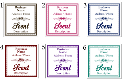 Customized Quick Candle Labels
