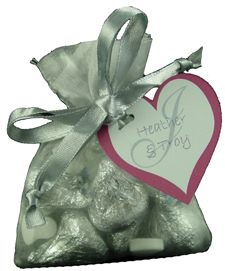 Wedding Favor Heart Hang Tag Sheets Inkjet Laser
