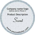 Quick Build Candle Label #1 - ROUND<BR><B>USUALLY SHIPS WITHIN 24-48 HRS</B>