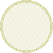 Round Candle Label Background