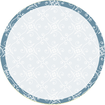 Round Candle Label Background