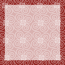 Round Candle Label Background