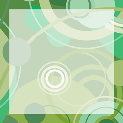 Round Candle Label Background