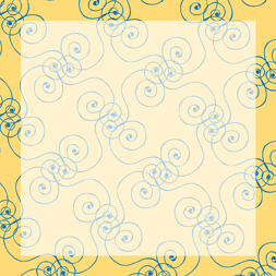 Round Candle Label Background