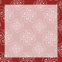 Round Candle Label Background