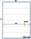 1.8125 x 8.5 Soap Wrap Cardstock Sheet<BR><B>USUALLY SHIPS SAME DAY</B>